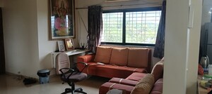 Living Room in 4 BHK Apartment at Royal Palms, Goregaon East – for Sale