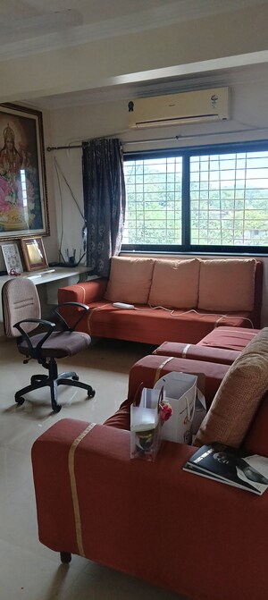 Living Room in 4 BHK Apartment at Royal Palms, Goregaon East – for Sale