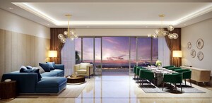 Living Room in 3 BHK Apartment at Emaar Digi Homes, Sector 62 – for Sale