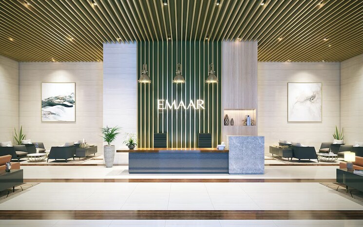 Living Room, emaar-digi-homes 3 Bedroom 2588 Sq.Ft. Apartment In Sector 62 Gurgaon 9221563