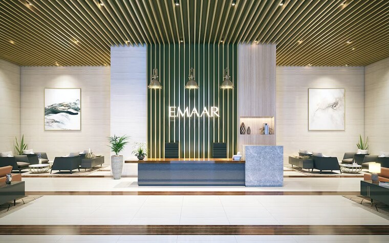 Living Room, emaar-digi-homes 3 Bedroom 2588 Sq.Ft. Apartment In Sector 62 Gurgaon 9221563