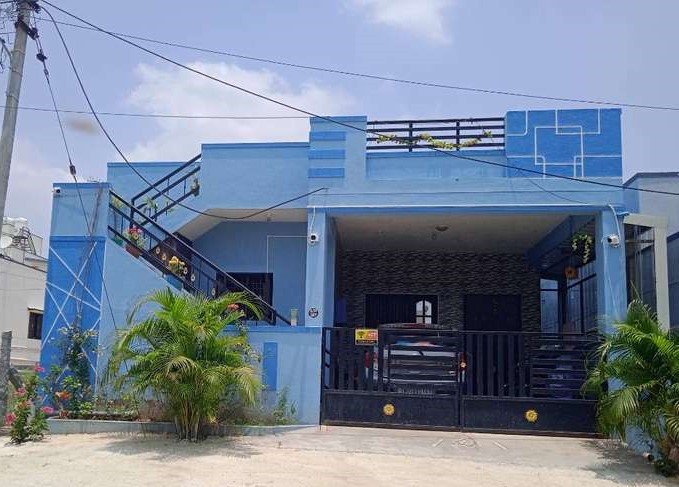 3 BHK + Pooja Room Independent House For Sale in Shanthapuram