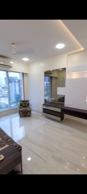 Living Room in 2 BHK Apartment at Sanghvi Evana, Worli – for Rent