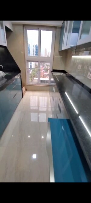 Kitchen in 2 BHK Apartment at Sanghvi Evana, Worli – for Rent