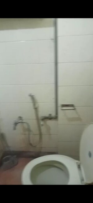 Bathroom in 1 BHK Apartment at Flower Valley Complex, Khopat – for Rent