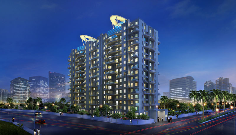 4 BHK + Study Room 1935 Sq.Ft. Apartment in Nyati Elite