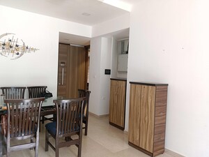Living Room in 3 BHK Apartment at Lodha The Park, Worli – for Rent