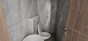 Bathroom in 3 BHK Apartment at S Raheja Panorama, Santacruz West – for Rent