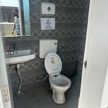 Bathroom in  Office Space at Sector 17 – for Rent