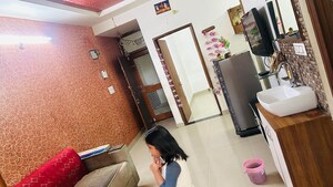 Living Room in 2 BHK Apartment at Shree Salasar Residency, Jhotwara – for Rent