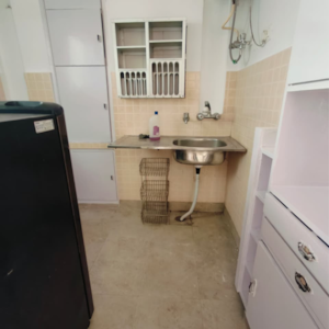 Kitchen in 1 BHK Builder Floor at Saket – for Rent