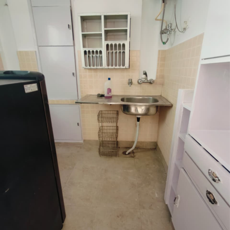 Kitchen, saket 1 Bedroom 500 Sq.Ft. Builder Floor In Saket Delhi 9221731