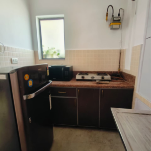 Kitchen in 1 BHK Builder Floor at Saket – for Rent