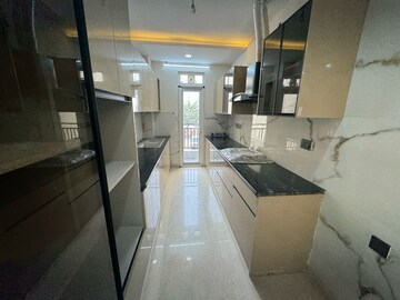 Kitchen in 3 BHK Builder Floor at Sushant Lok 3, Sector 57 – for Sale