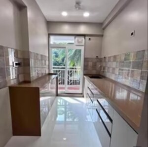 Kitchen in 1 BHK Apartment at Mahadev Tower, Mira Road – for Rent