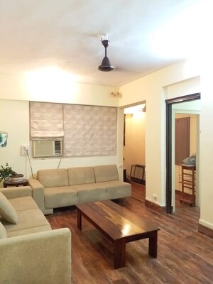 Living Room in 1 BHK Apartment at Gulab CHS, Pali Hill – for Rent