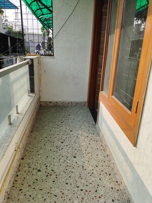 Balcony in 3 BHK Apartment at Panchsheel Vihar – for Rent