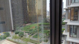 Balcony in 3 BHK Apartment at Lodha The Park, Worli – for Rent