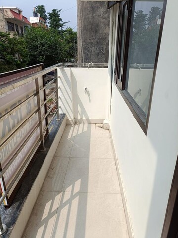 Balcony in 1 RK Apartment at Ambience Creacions, Sector 22 – for Rent