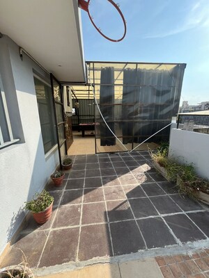 Balcony in 4 BHK Builder Floor at Alphacorp Sky1, Sector 15 – for Rent