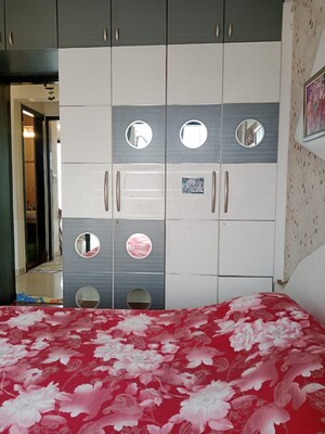 Bedroom in 2.5 BHK Apartment at Progressive Group Crown, Kopar Khairane – for Sale