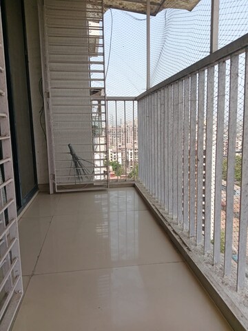 Balcony in 2.5 BHK Apartment at Progressive Group Crown, Kopar Khairane – for Sale
