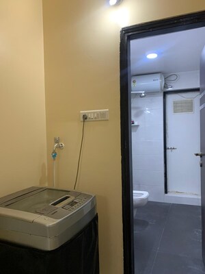 Bathroom in 3 BHK Apartment at Vascon Woods, Koregaon Park – for Rent
