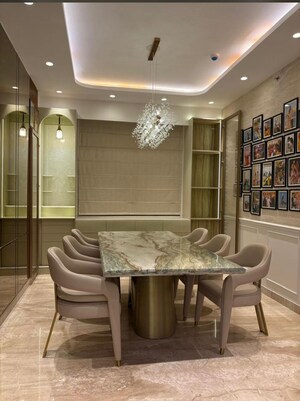 Living Room in 3 BHK Apartment at Ambience Creacions, Sector 22 – for Rent