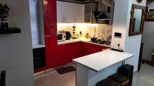 Kitchen in 2 BHK Apartment at Ramprastha City The View, Sector 37d – for Rent