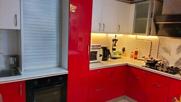 Kitchen in 2 BHK Apartment at Ramprastha City The View, Sector 37d – for Rent