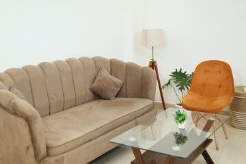 Bathroom in 1 BHK Apartment at MVL IPark, Sector 15 – for Rent
