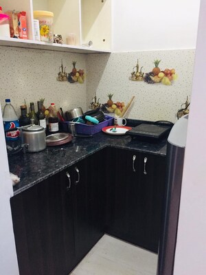 Kitchen in 1 RK Builder Floor at Sector 15 – for Rent