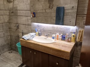 Kitchen in 3 BHK Builder Floor at Green Wood City, Sector 45 – for Rent