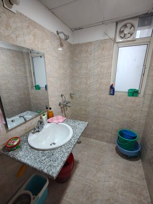 Bathroom in 3 BHK Apartment at SS The Coralwood, Sector 84 – for Rent