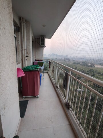 Balcony in 3 BHK Apartment at SS The Coralwood, Sector 84 – for Rent