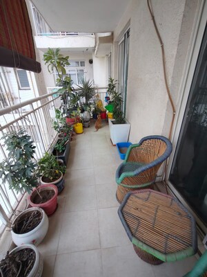 Balcony in 3 BHK Apartment at SS The Coralwood, Sector 84 – for Rent