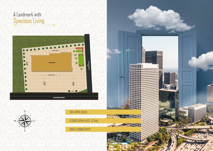 Exterior View, six mile 2 Bedroom 942 Sq.Ft. Apartment In Six Mile Guwahati 9222036