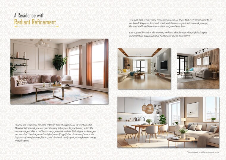 Living Room, six mile 3 Bedroom 1222 Sq.Ft. Apartment In Six Mile Guwahati 9222085