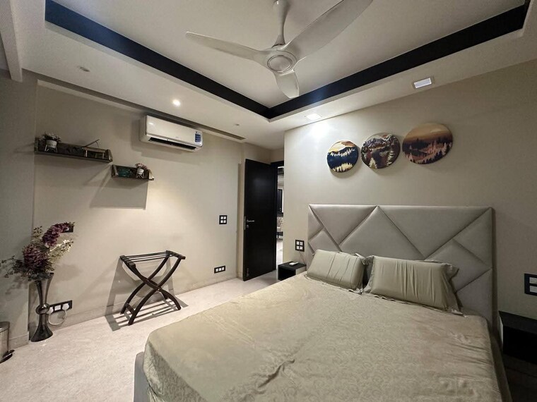 Master Bedroom, saket 4 Bedroom 2000 Sq.Ft. Builder Floor In Saket Delhi 9222124