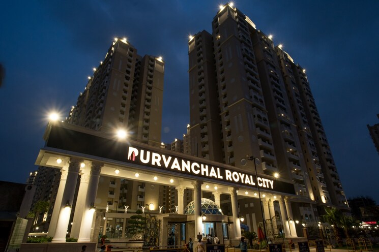 Exterior View, purvanchal-royal-city 3 Bedroom 1725 Sq.Ft. Apartment In Chi V Greater Noida Greater Noida 9222116
