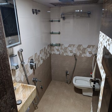 Attached Bathroom in 2 BHK Apartment at Chauhan Avenue, Goregaon West – for Rent