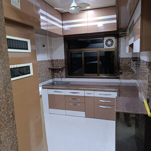 Kitchen in 2 BHK Apartment at Chauhan Avenue, Goregaon West – for Rent