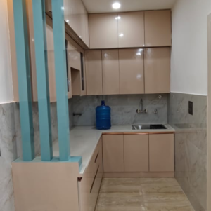Kitchen in 3 BHK Apartment at Ashiana Upvan, Ashiana Greens – for Rent