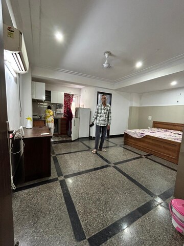 Kitchen in 1 RK Apartment at Palam Vihar Residents Association, Palam Vihar – for Rent