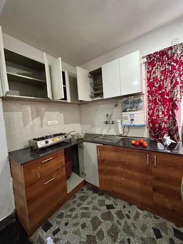 Kitchen in 1 RK Apartment at Palam Vihar Residents Association, Palam Vihar – for Rent