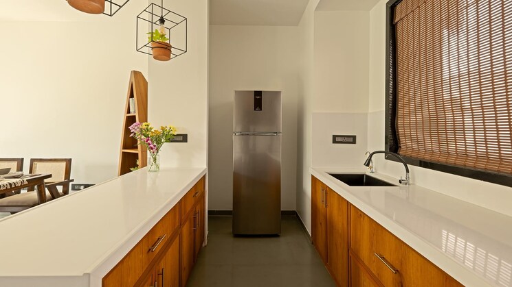 Kitchen, sravya-the-bilwa 3 Bedroom 1840 Sq.Ft. Apartment In Miyapur Hyderabad 9222339