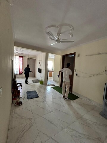 Building Lobby in 2 BHK Apartment at Ambience Creacions, Sector 22 – for Rent