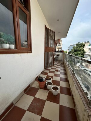 Balcony in 2 BHK Apartment at Ambience Creacions, Sector 22 – for Rent