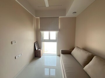 Living Room in 3 BHK Apartment at Lodha World View, Worli – for Rent