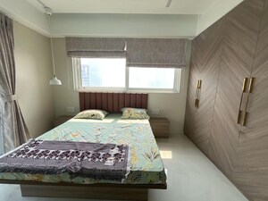 Bedroom in 3 BHK Apartment at Lodha World View, Worli – for Rent